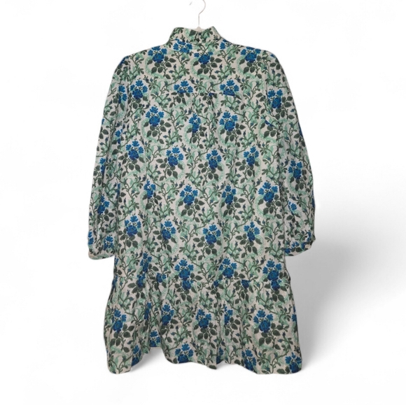 Tuckernuck Cerulean Vine Palmerston Dress Size M - Picture 7 of 12